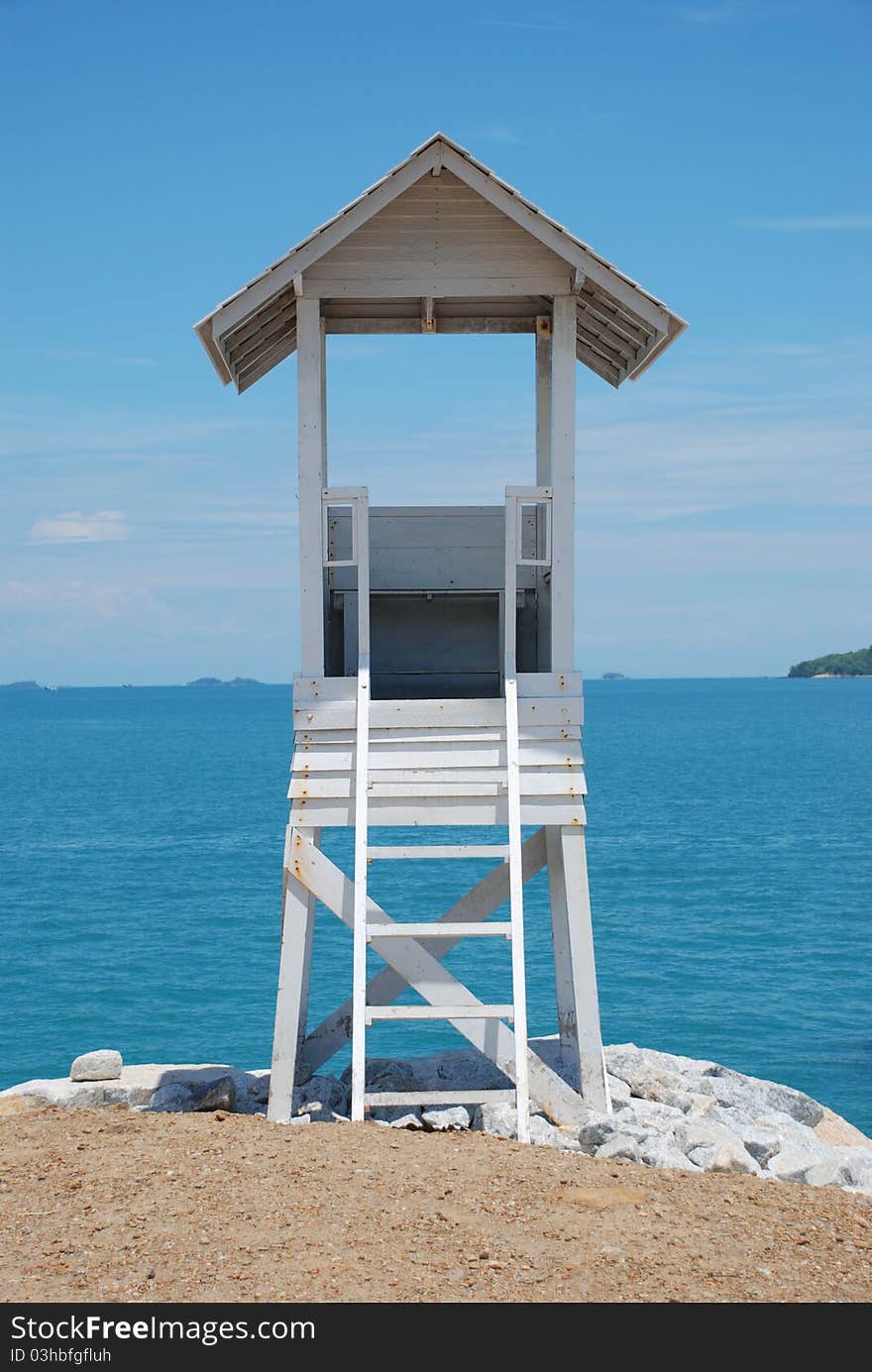 Alone cottage at Rayong beach, Thailand. Alone cottage at Rayong beach, Thailand