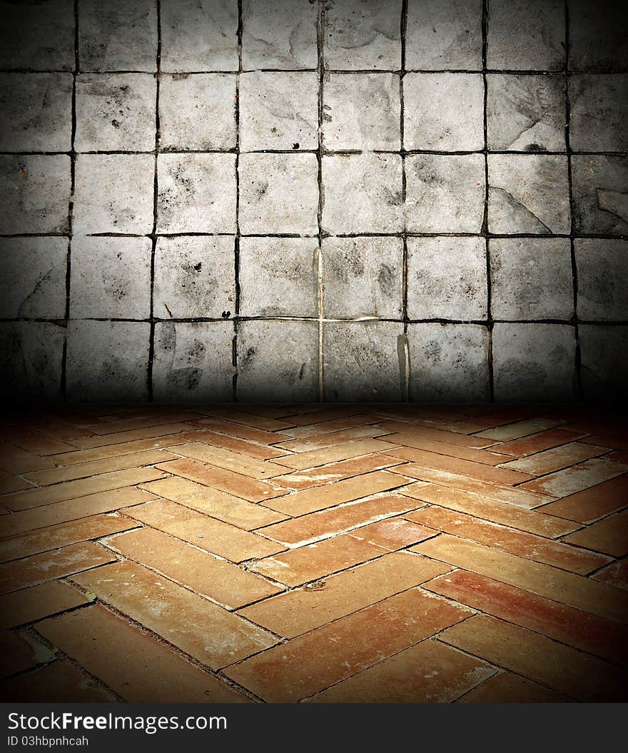 Old Brick Gray Backgrounds