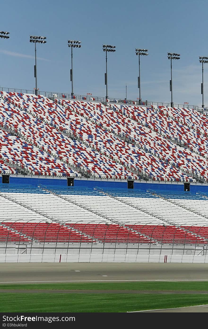 Empty Race Stadium