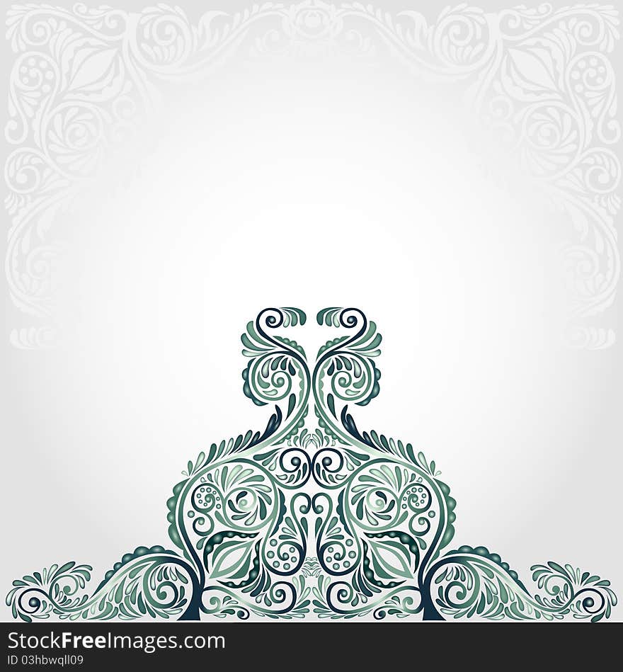 Background Banner Green