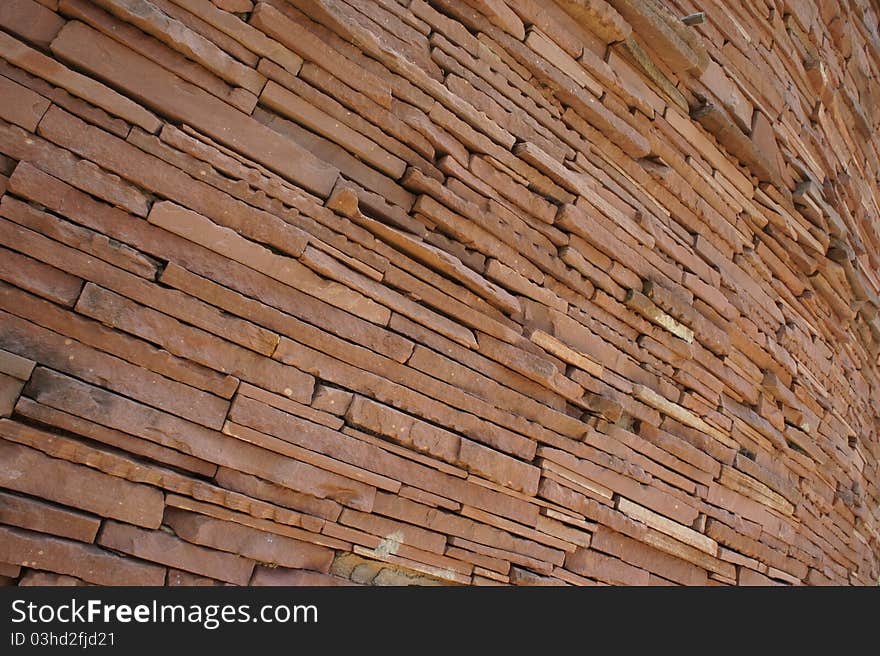 Brown brick pattern background texture