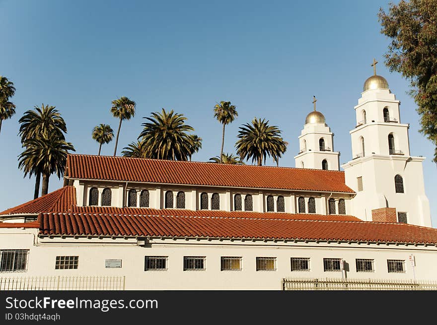 Good Shepherd catholic church in Beverley Hills, Los Angeles