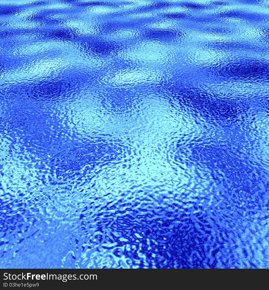 Clean and transparent water coverring ripples. Clean and transparent water coverring ripples