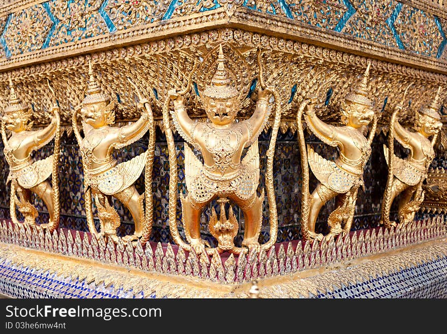 Garuda in temple thai.garuda symbol in temple thai in thailand.art of asia in thailand. Garuda in temple thai.garuda symbol in temple thai in thailand.art of asia in thailand.