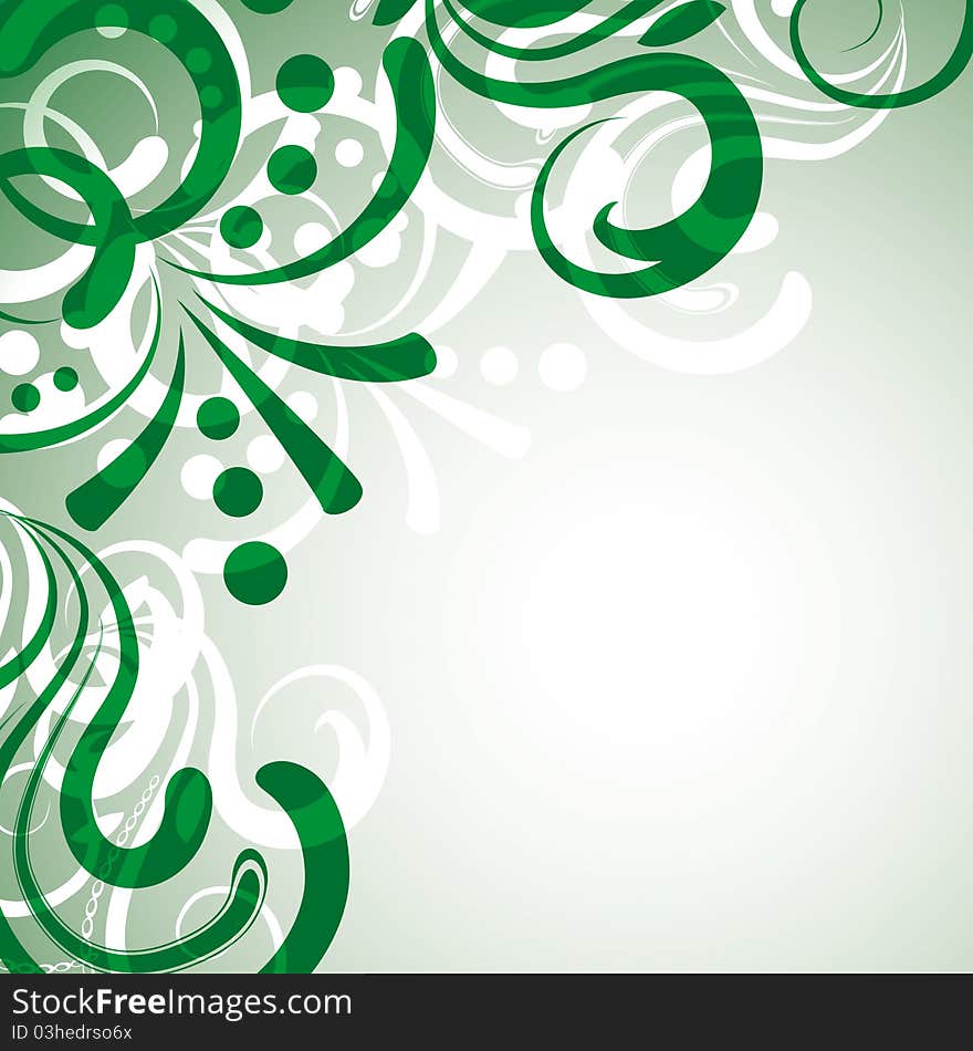 Abstract green background with plants. Abstract green background with plants