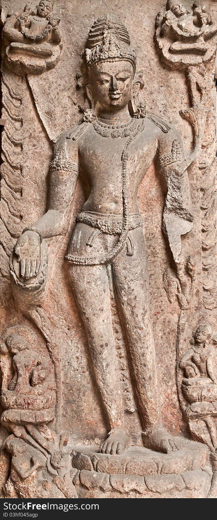 Ancient architecture of hindu religion inside mahabalipuram temple. Ancient architecture of hindu religion inside mahabalipuram temple