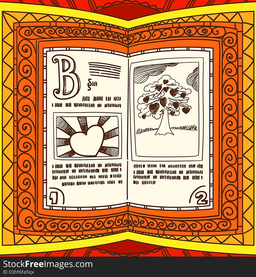 Orange Spell Book