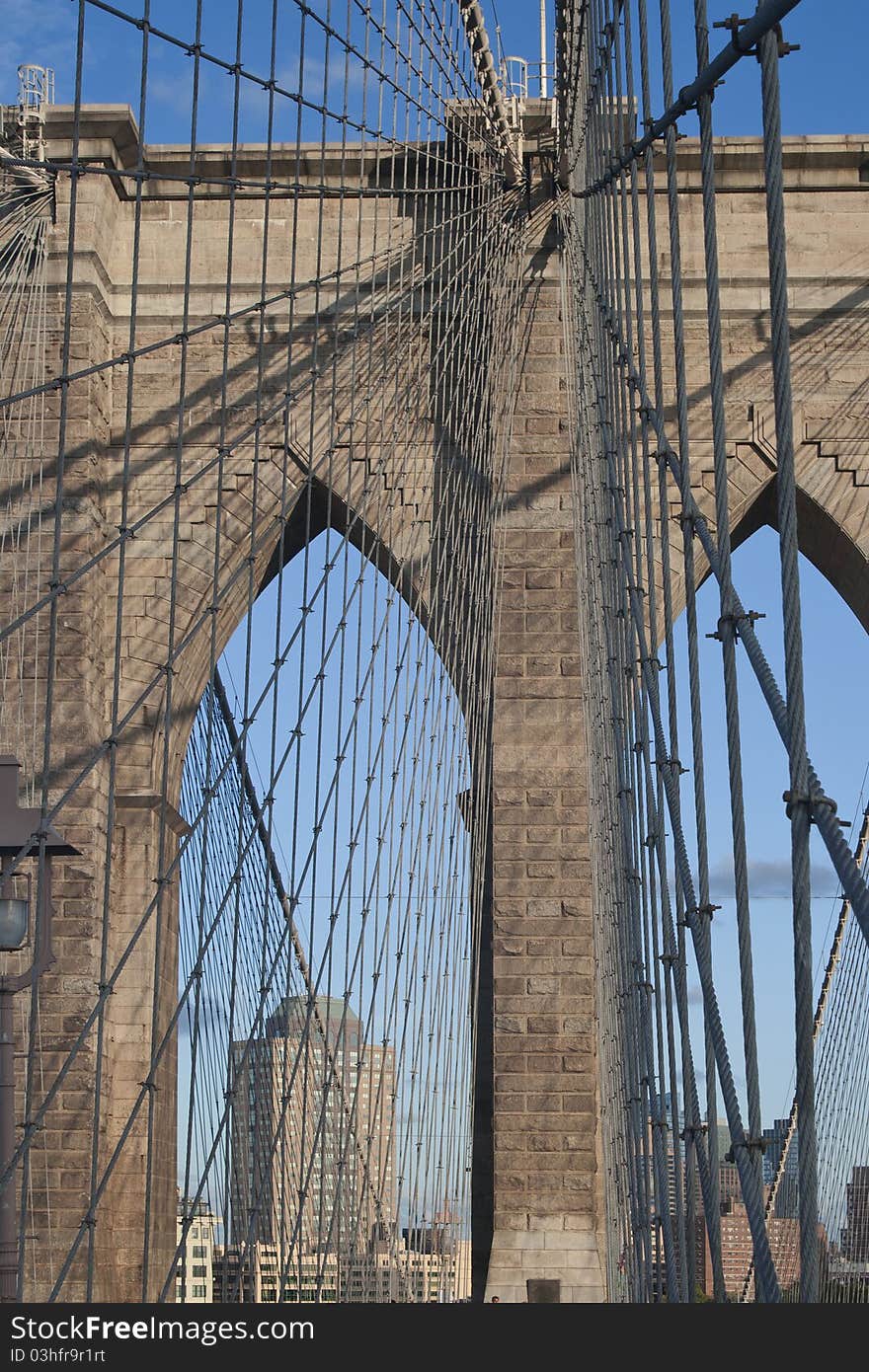 Brooklin bridge, New York, USA