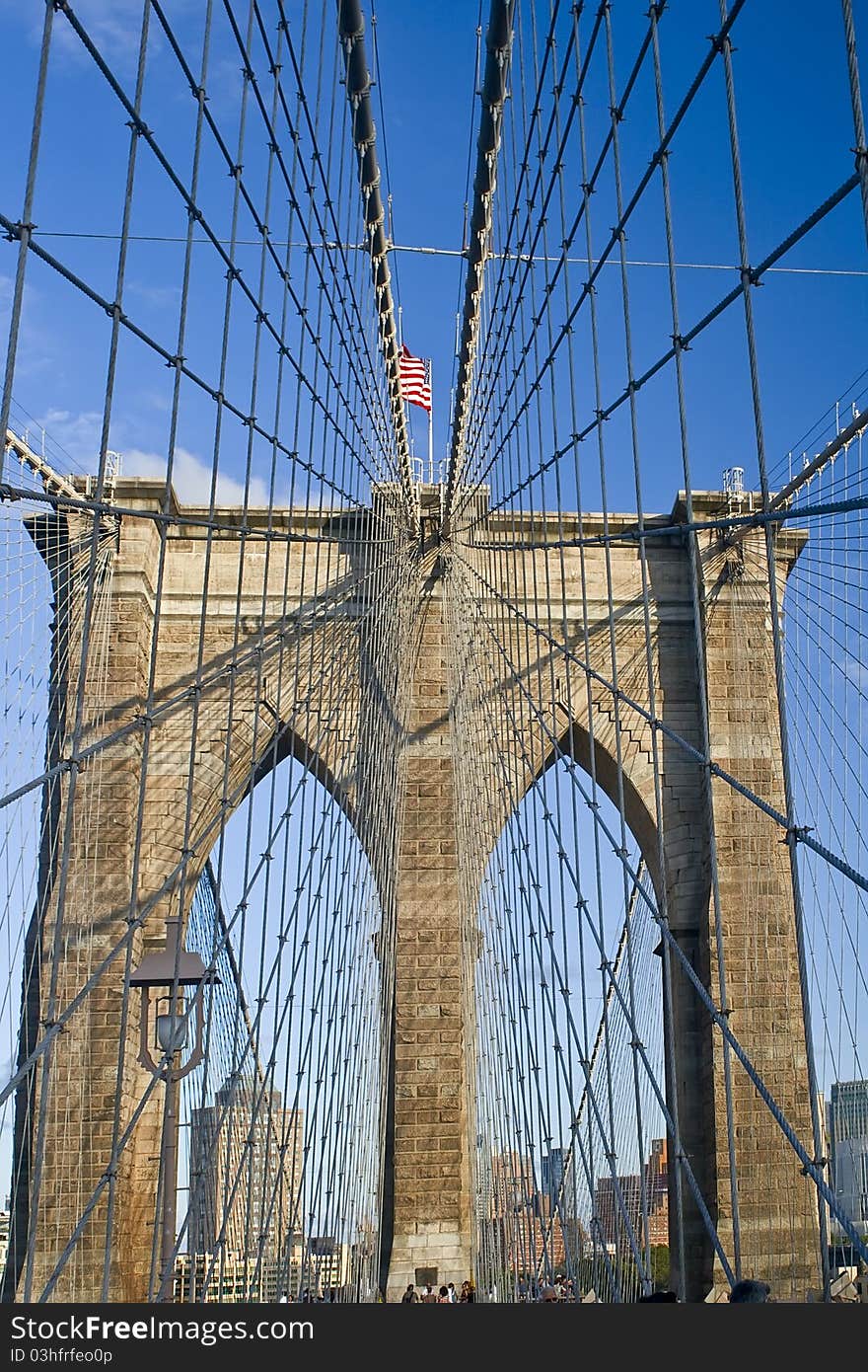 Brooklin bridge, New York, USA