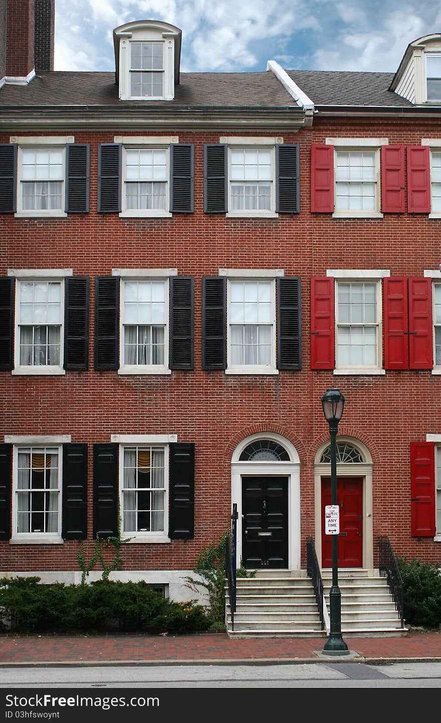 Historic general building in Philadelphia, PA, USA