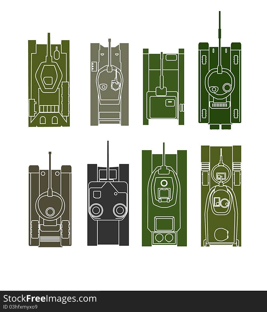 Tank Vector Collection