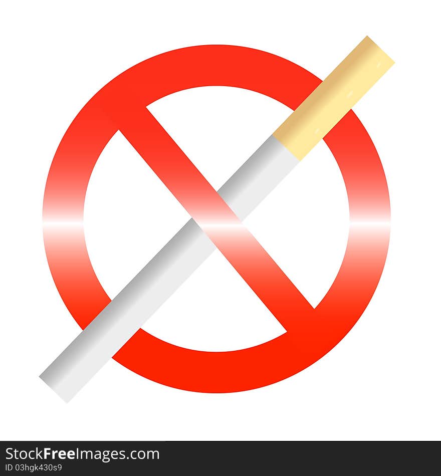 No smoke sign