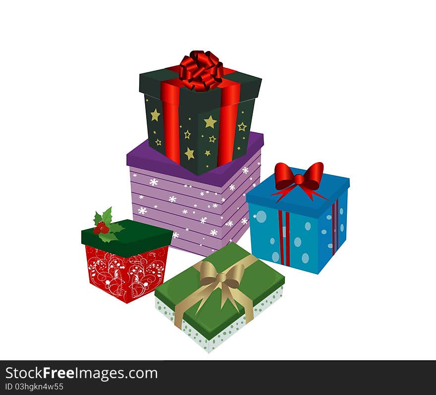 Christmas gift boxes