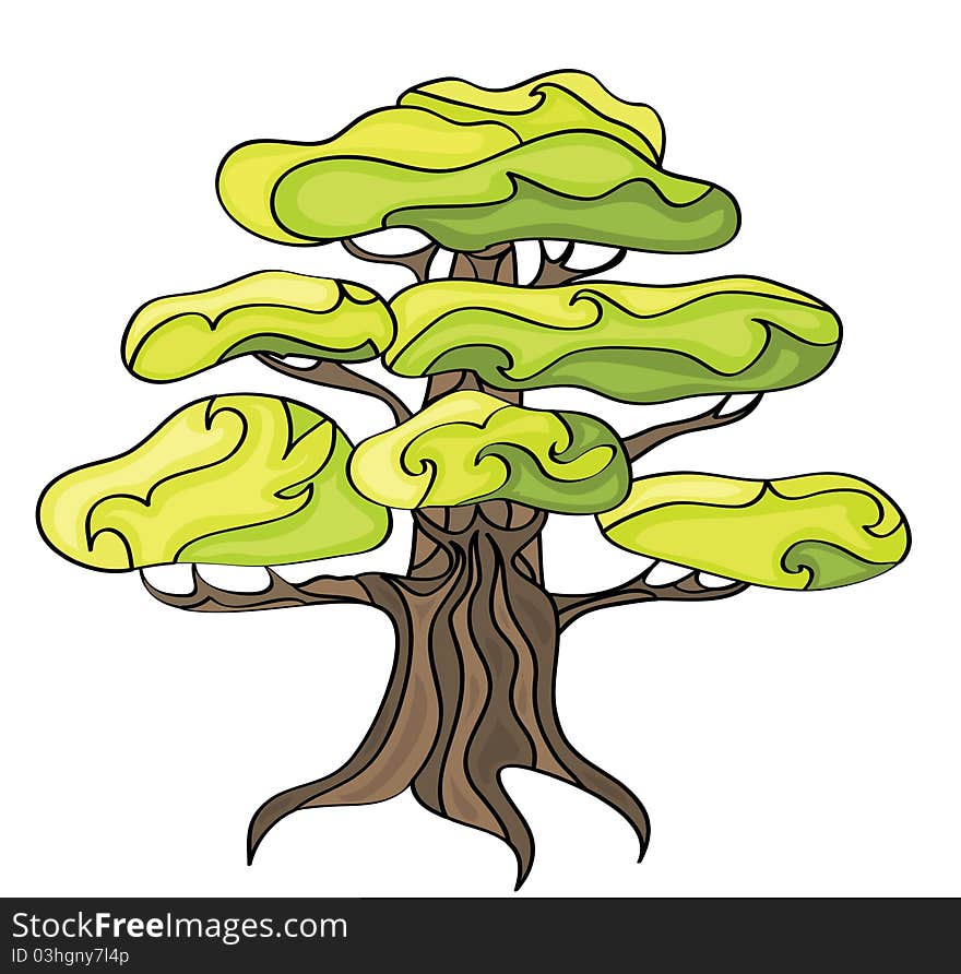 Stylized Tree.