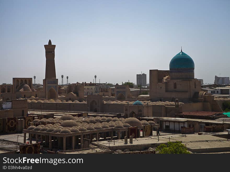 Bukhara old city view