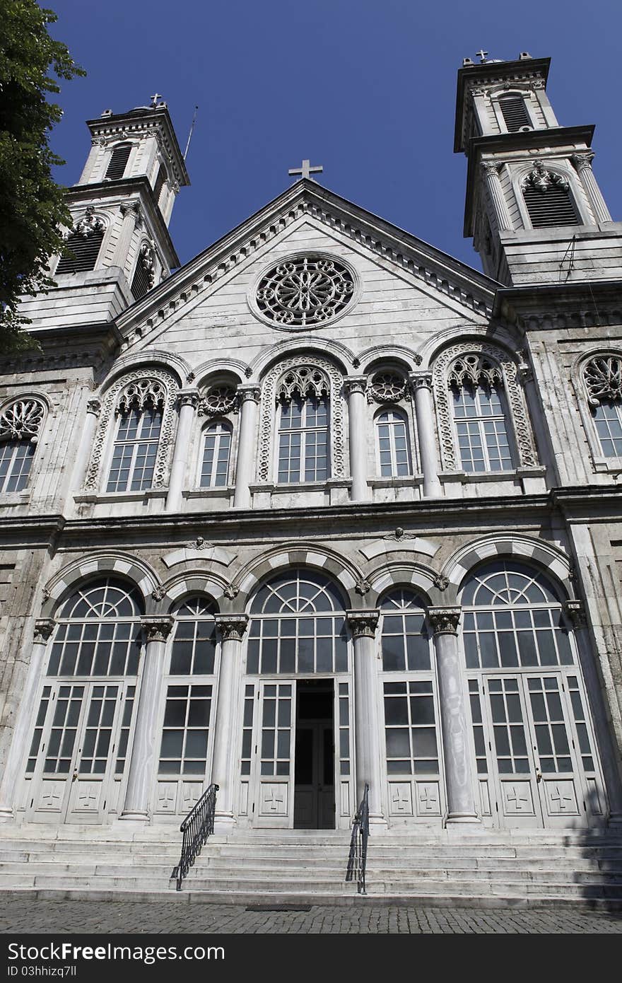 Aya Triada orthodox church in Istanbul,Turkey