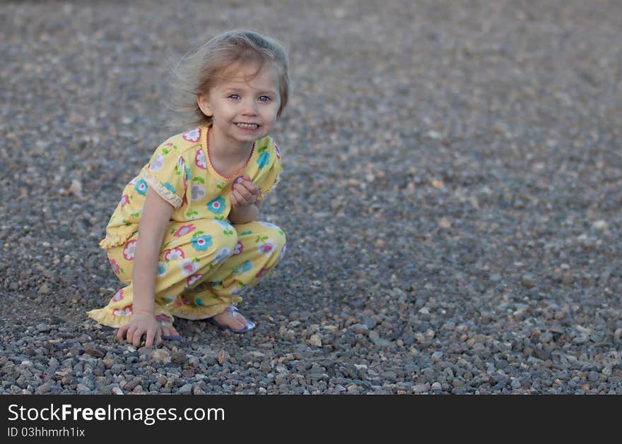 Playing In The Rocks