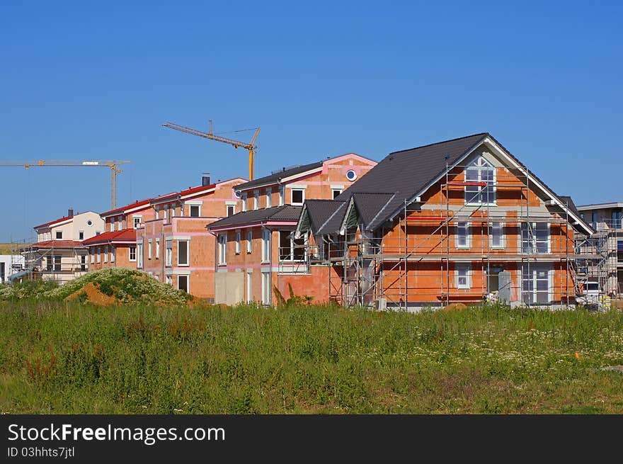 Shells in a development area