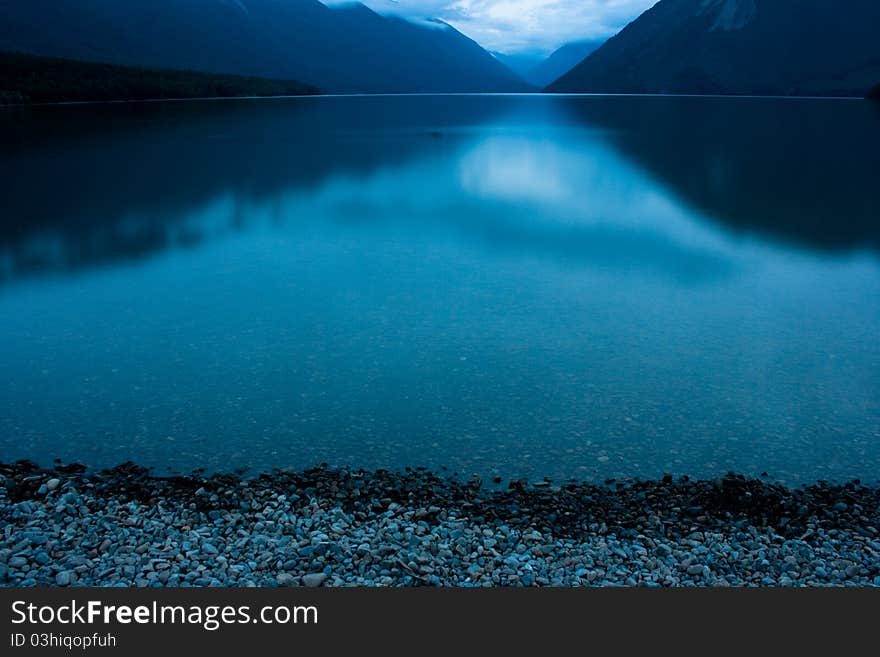 Nelson lakes, South Island, New Zealand. Nelson lakes, South Island, New Zealand