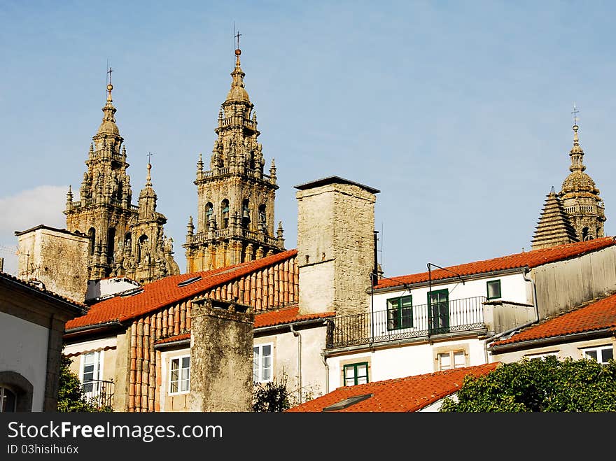 Cathedral Of Santiago De Compostela, Spain