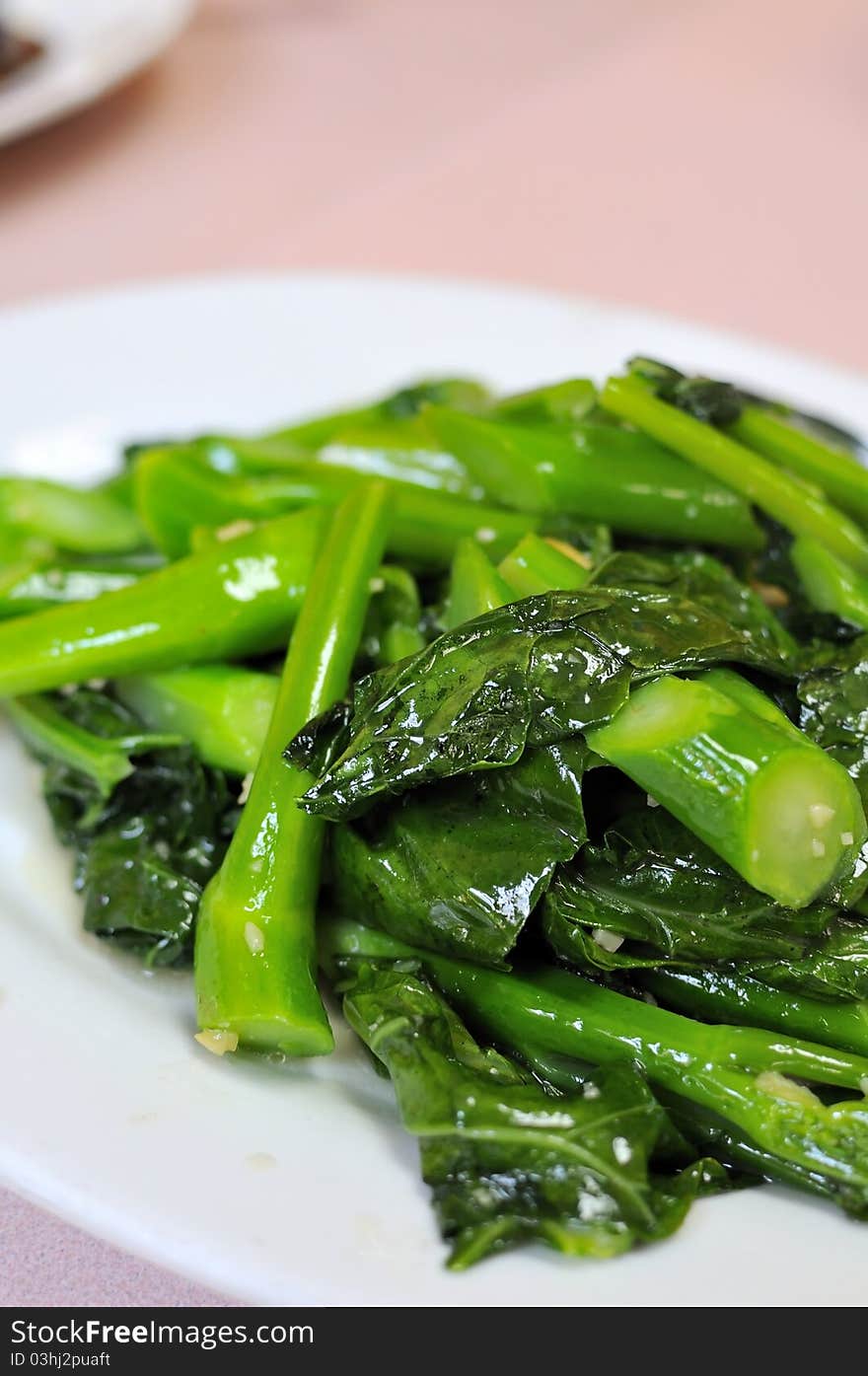 Generic dish of simple green vegetable cuisine. Generic dish of simple green vegetable cuisine.