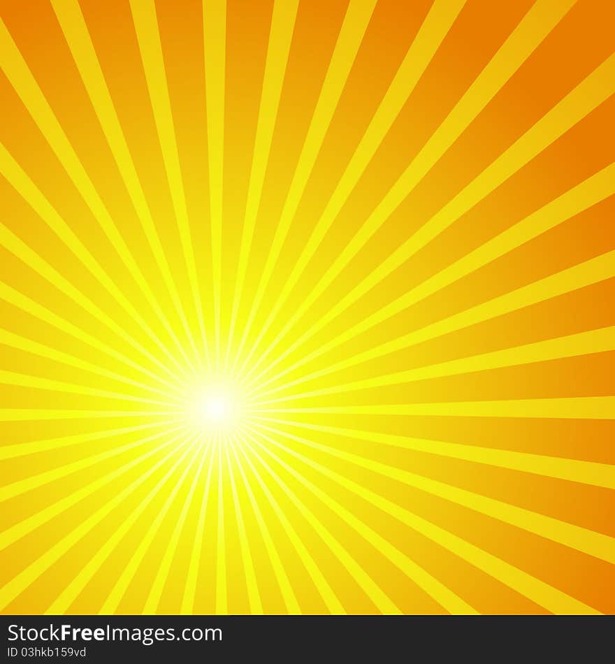 Beautiful background in the form of the sun. Beautiful background in the form of the sun