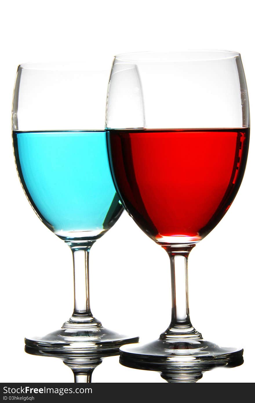 Different color. different glasses but we can live together. Different color. different glasses but we can live together.