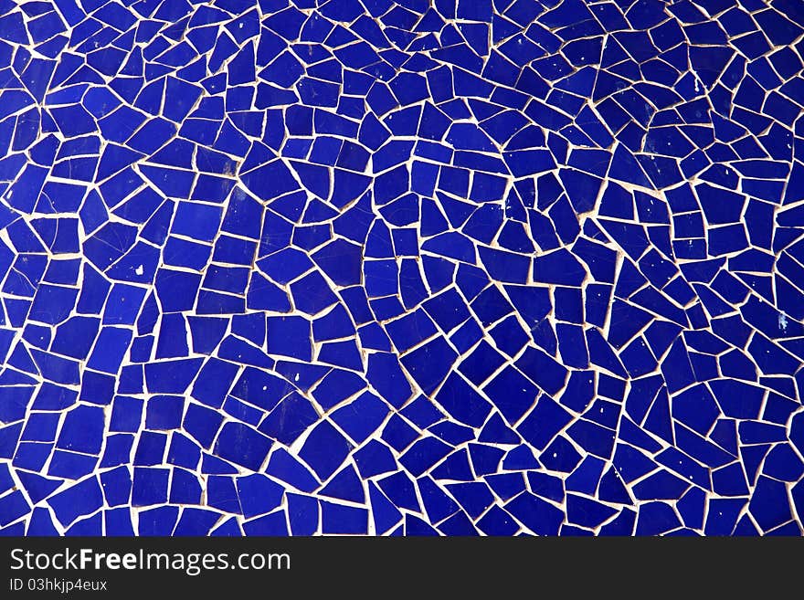 Background Of An Abstract Pattern With Mosaic Bits