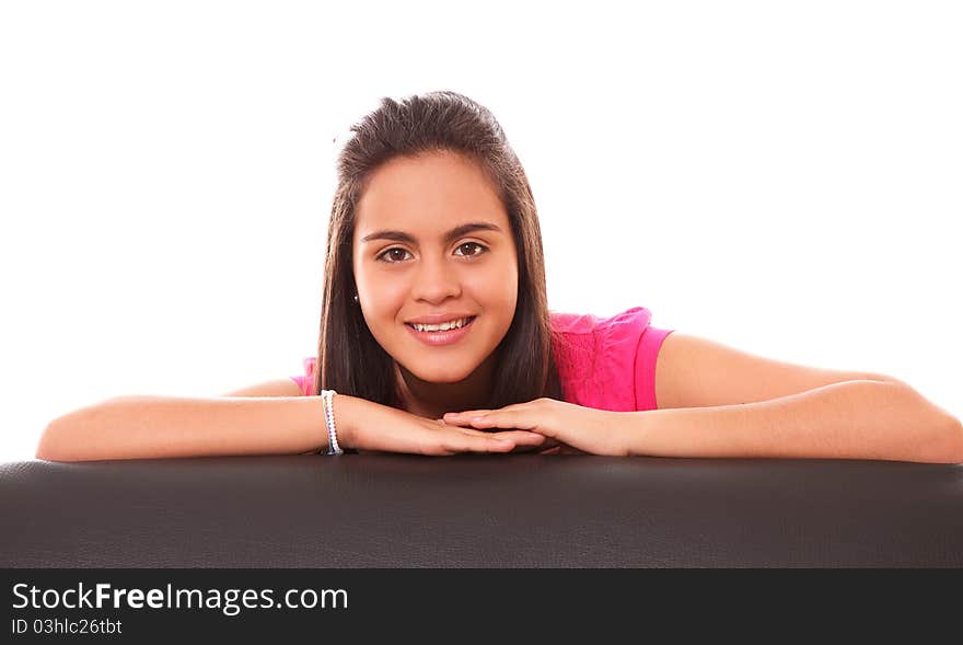 Young Woman Looking At The Camera