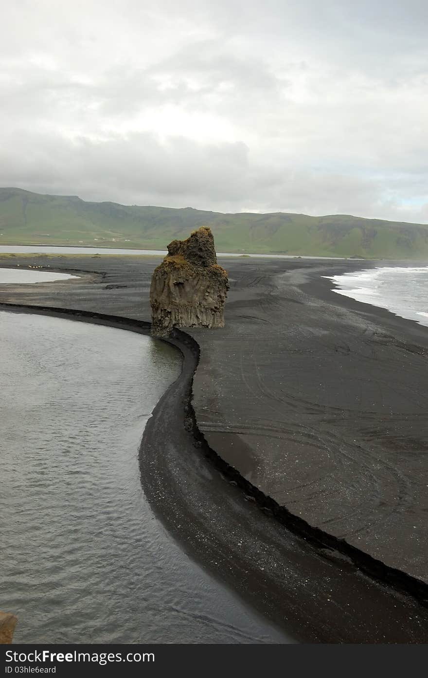 Dyrholaey at southern Iceland