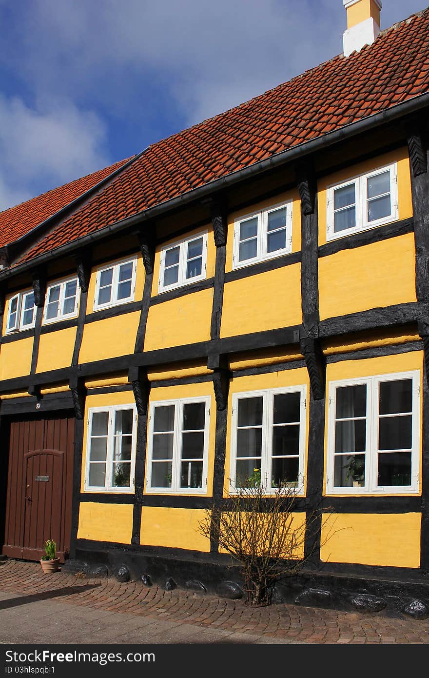 Vintage House in Ribe, The oldest Town in Denmark. Vintage House in Ribe, The oldest Town in Denmark