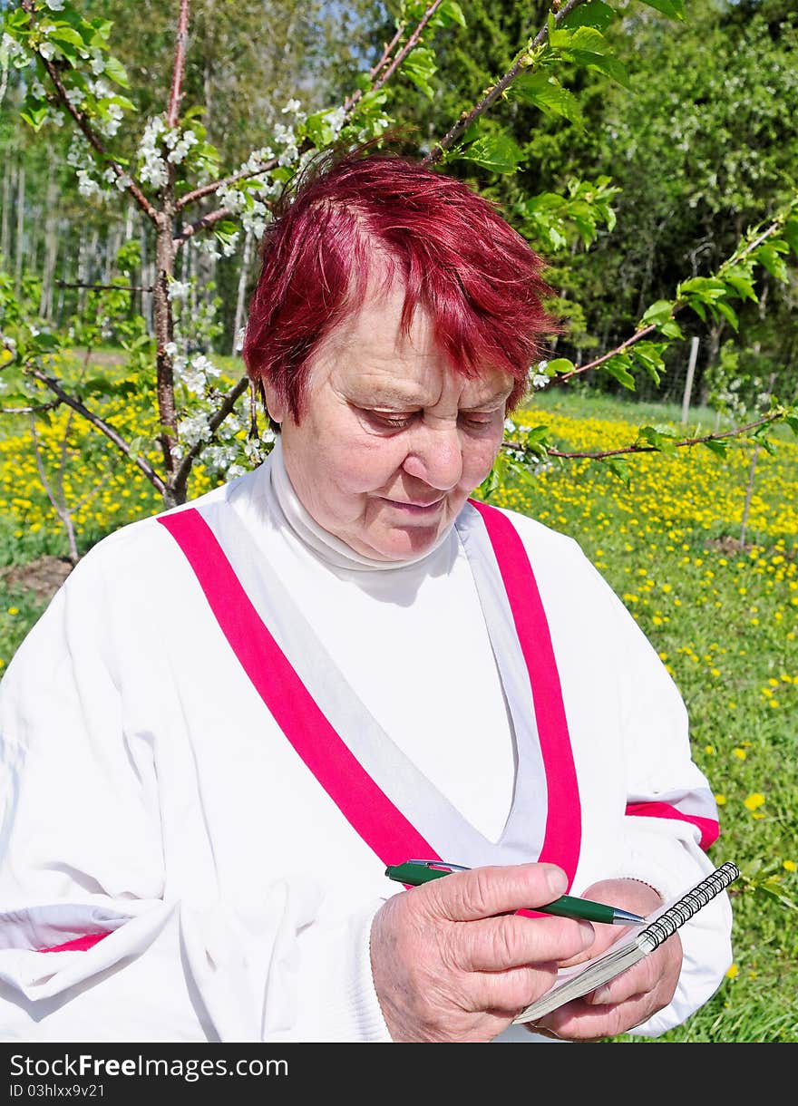 Women agronomist.