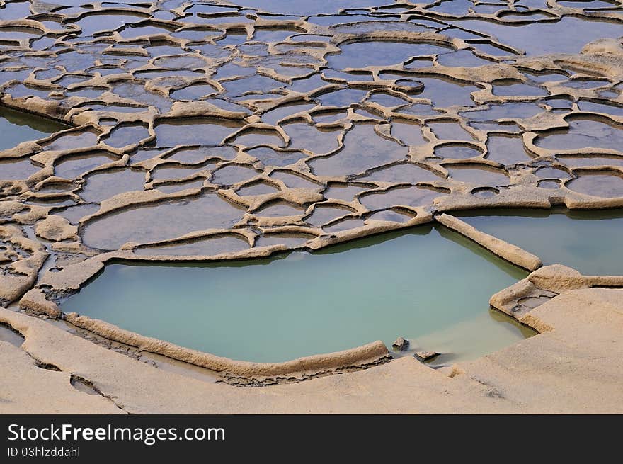 Salt Evaporation Ponds