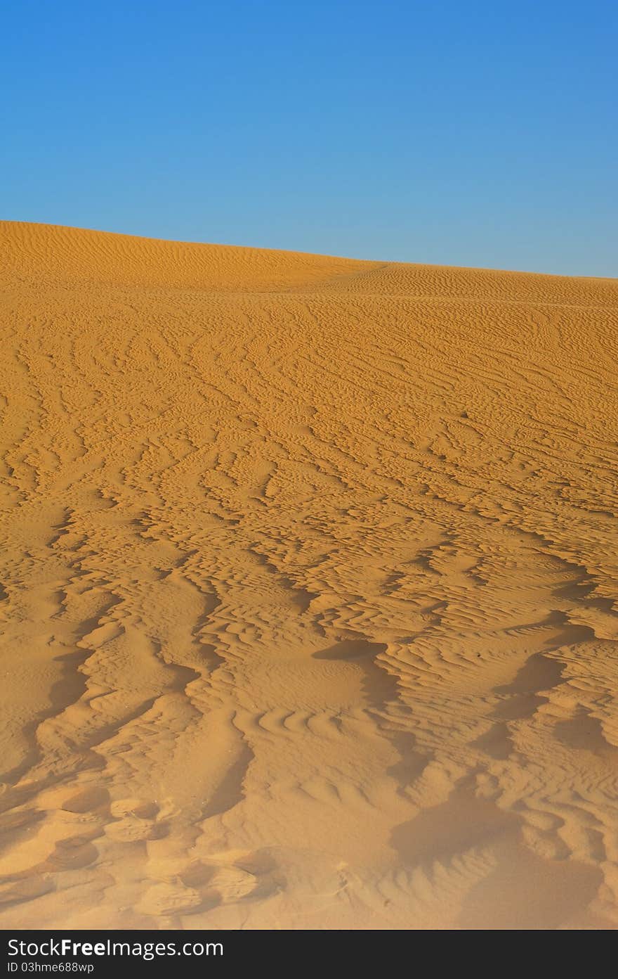 Desert in Dubai, sand, sky, outdoor