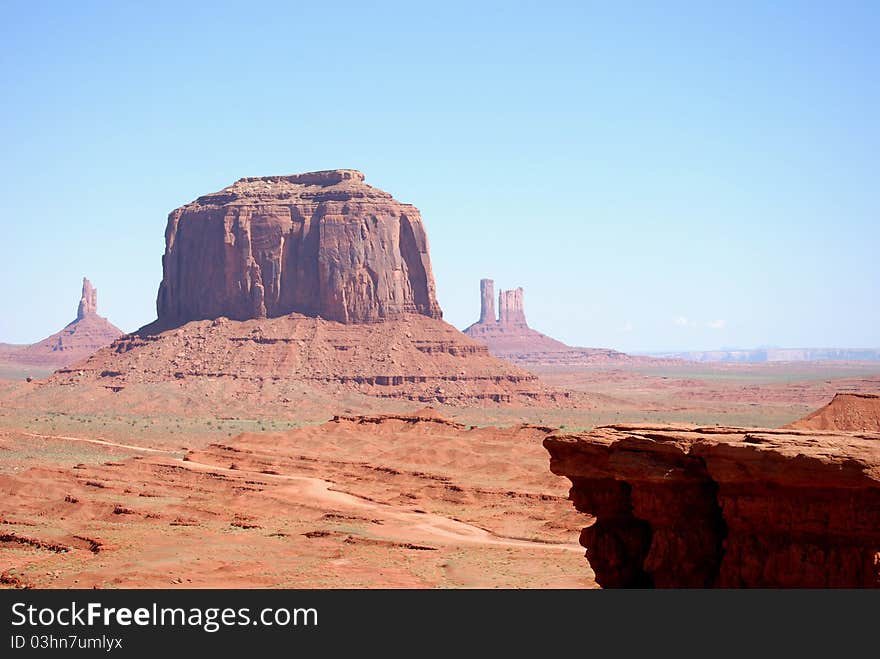 The John Ford point in the monument valley