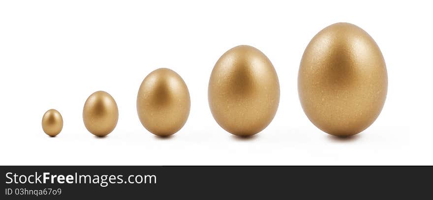 Golden egg, concept of Making Money. Golden egg, concept of Making Money