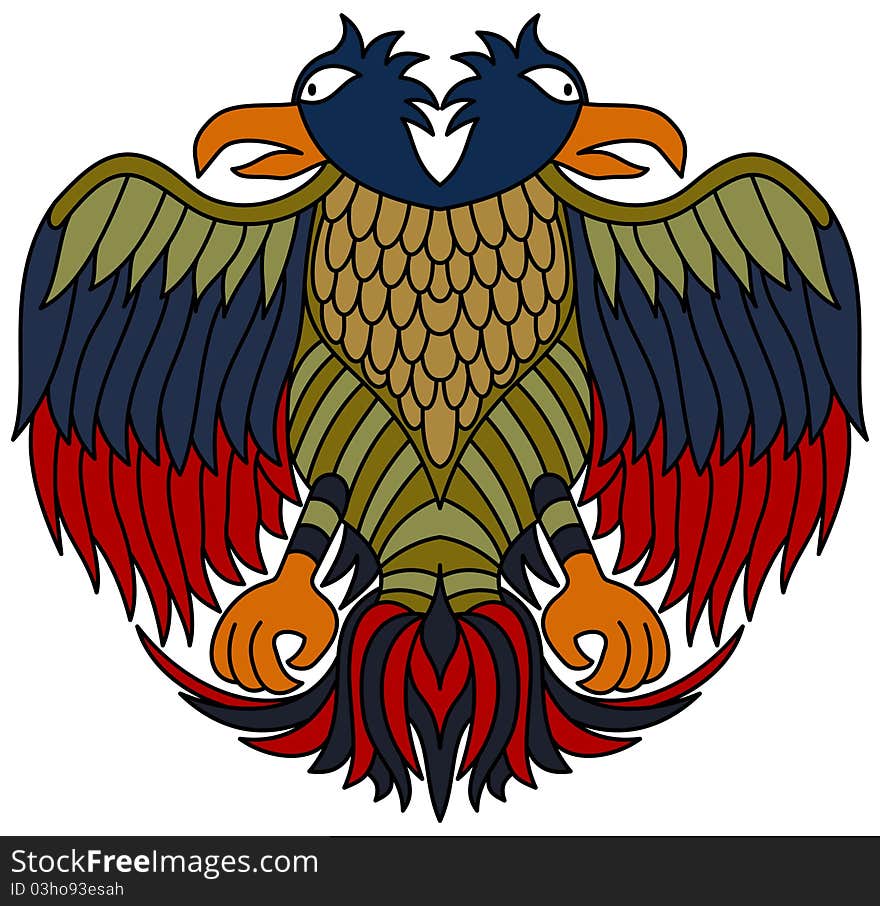 Eagle with two heads