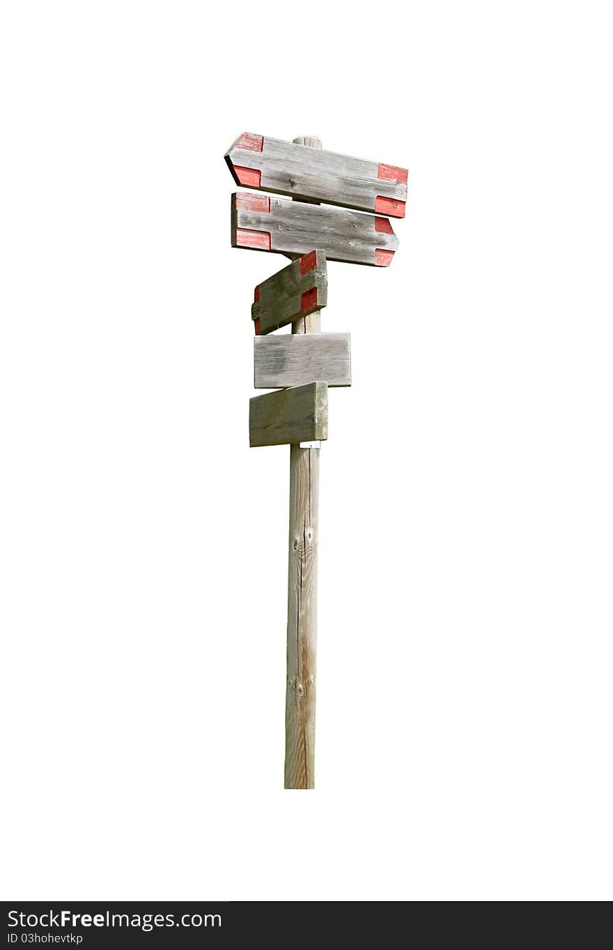 Wooden Signpost