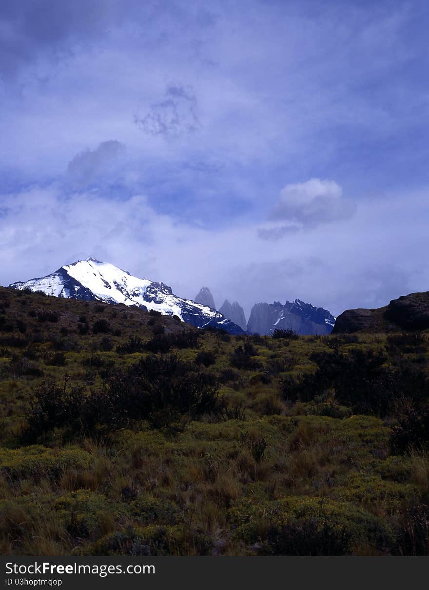 Torres del Paine in Patagonia, Argentina