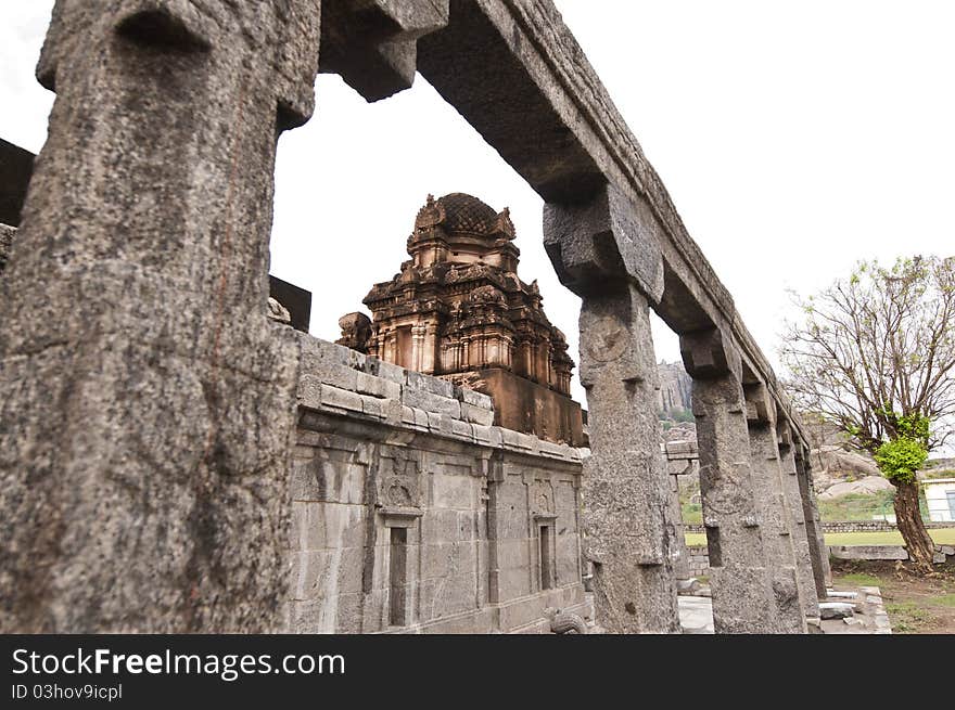 A majestic fort in Gingee tamilnadu India. A majestic fort in Gingee tamilnadu India