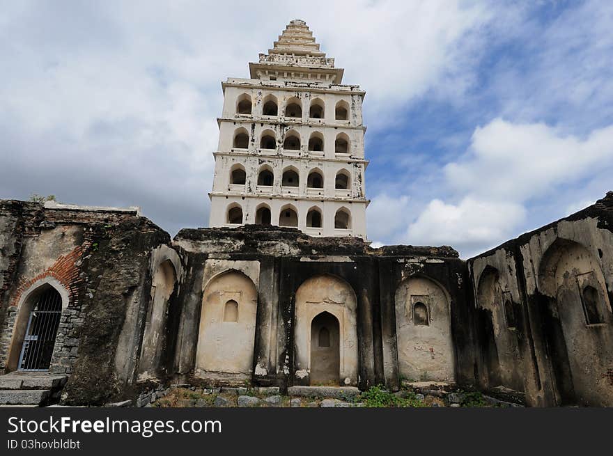 A majestic fort in Gingee tamilnadu India. A majestic fort in Gingee tamilnadu India