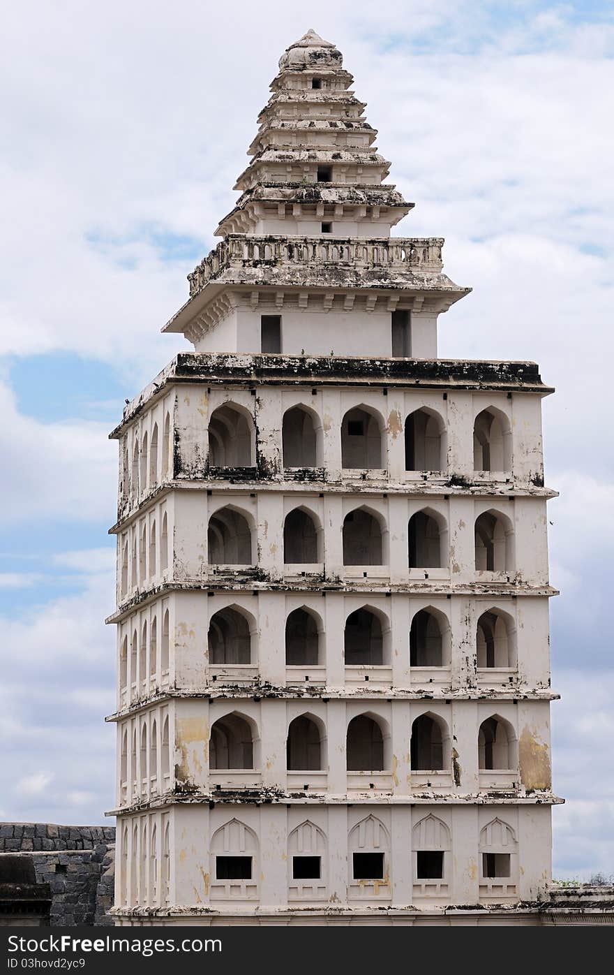 A majestic fort in Gingee tamilnadu India. A majestic fort in Gingee tamilnadu India