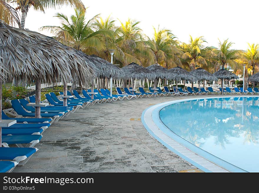 Swimming pool - beach resort