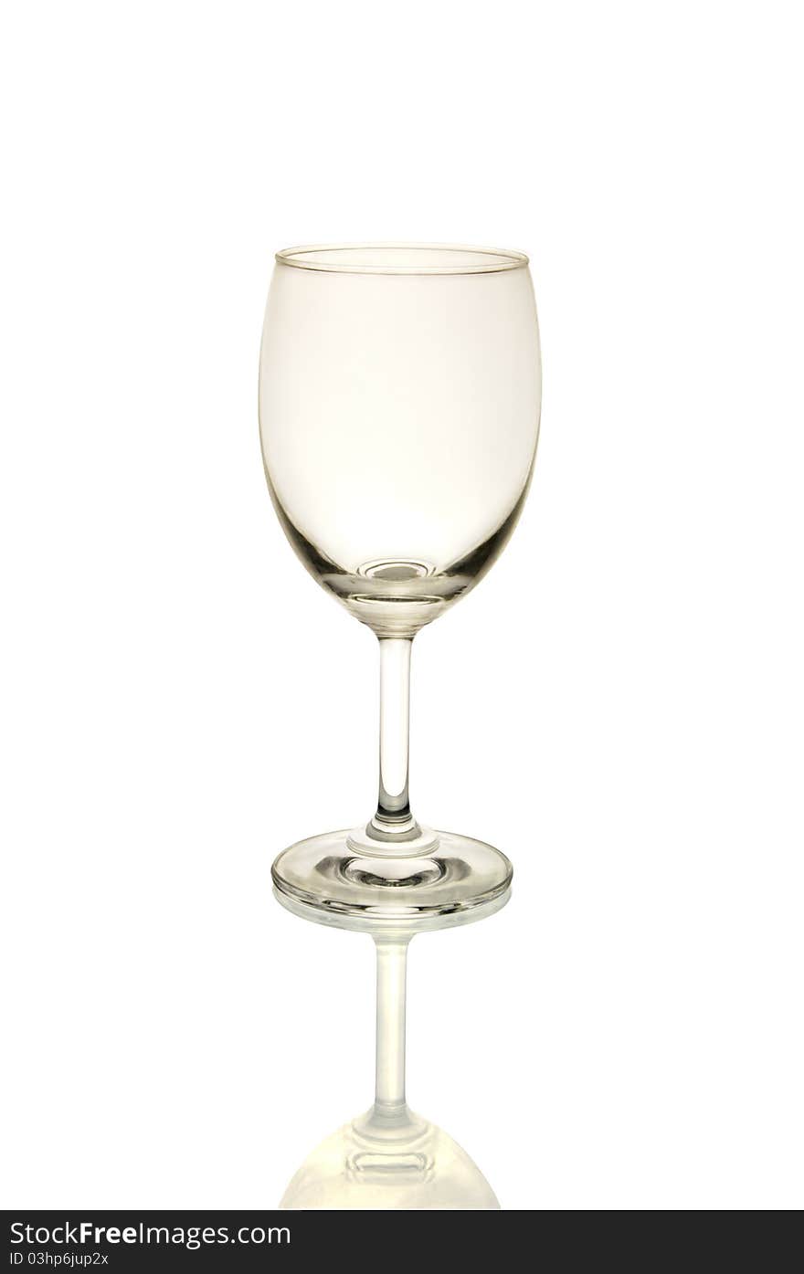 Empty Wine Glass