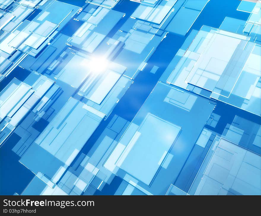 Abstract background - 3d rendered illustration