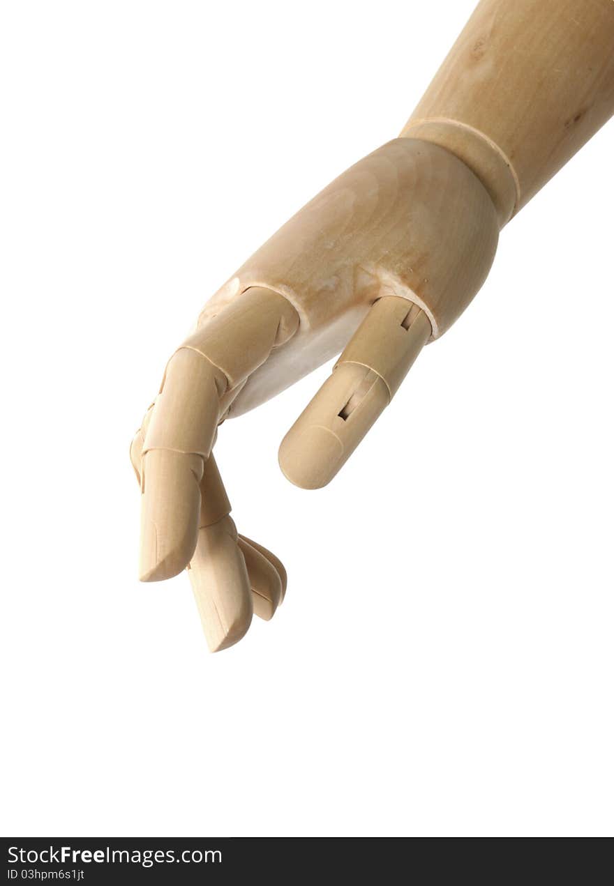 Wooden hand