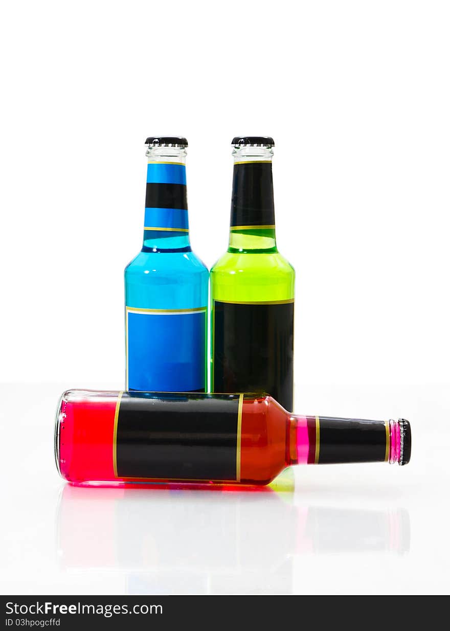 Set wine bottles 1