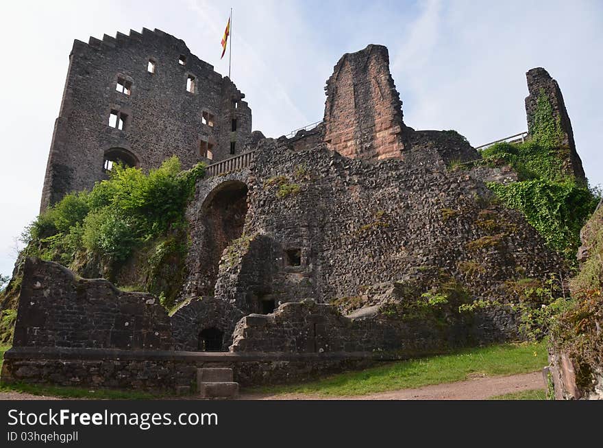 Ruin of castle Hohengeroldseck