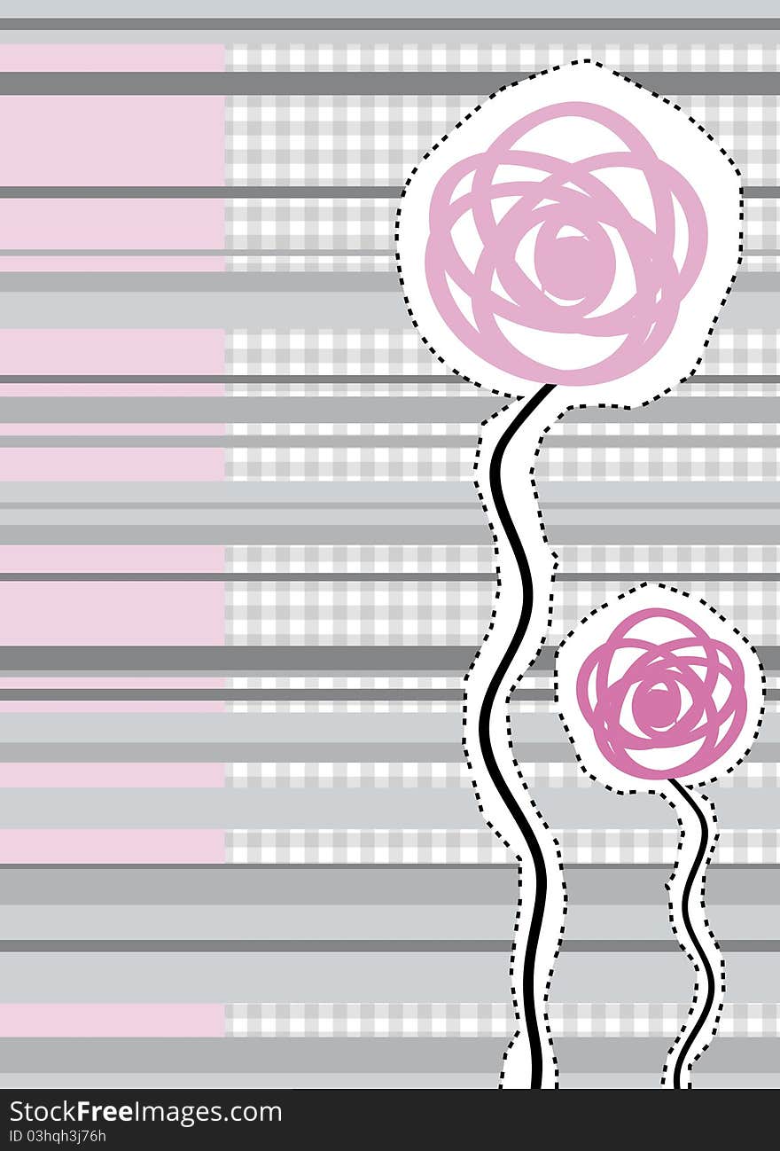 Background and roses for wallpaper or design. Background and roses for wallpaper or design