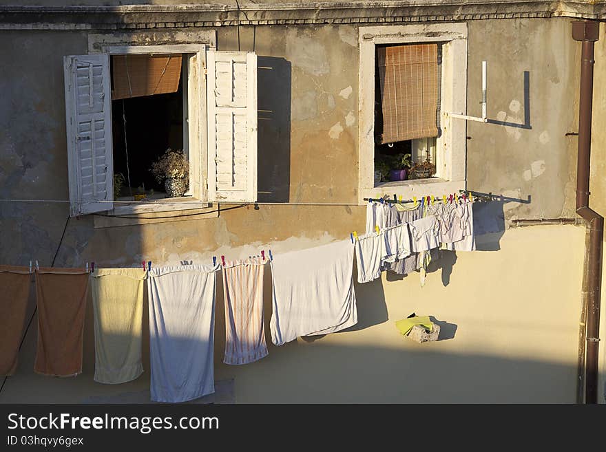 Croatia: Laundry day